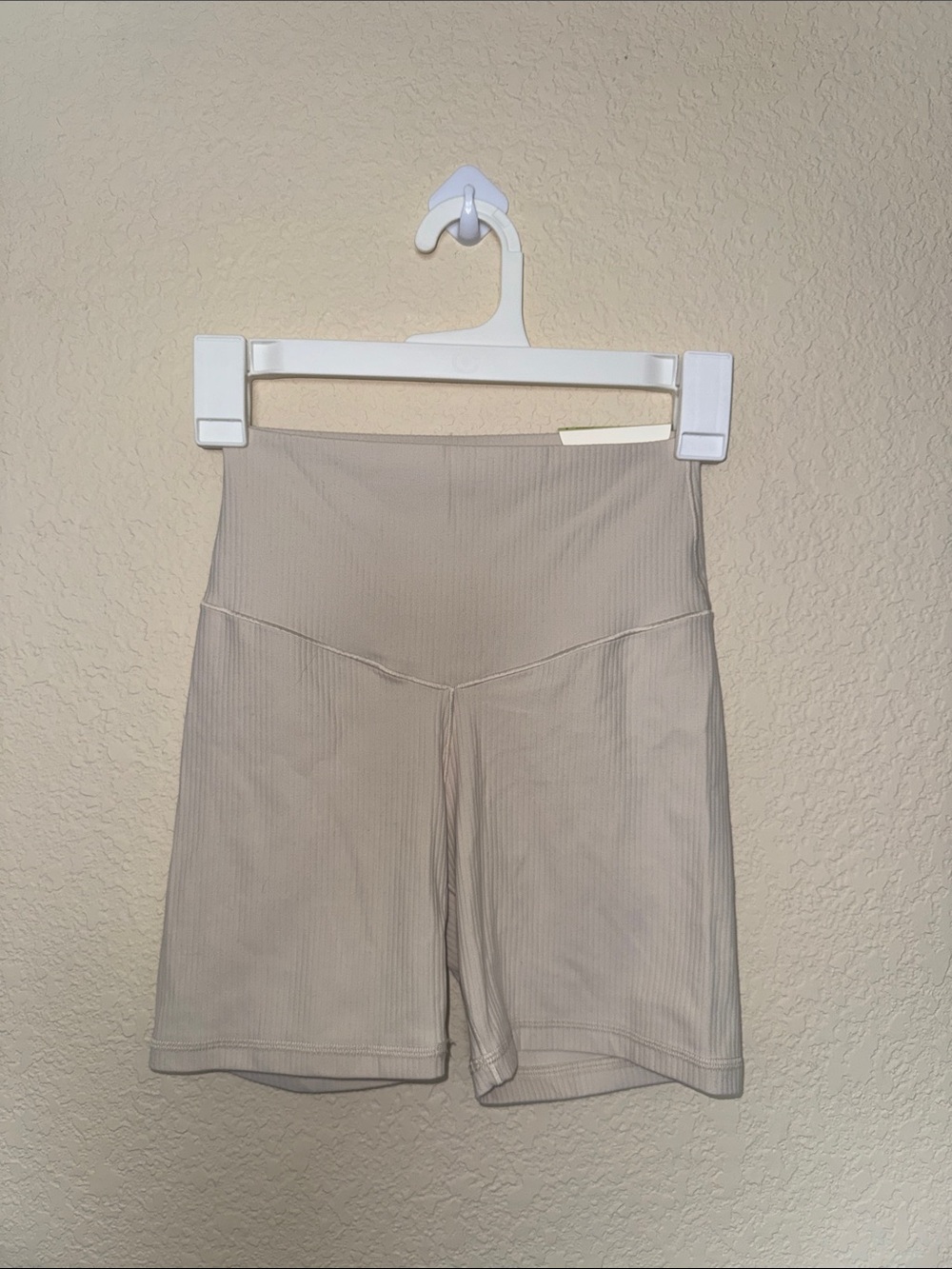Offline by aerie Ribbed High-Waist Bike Shorts